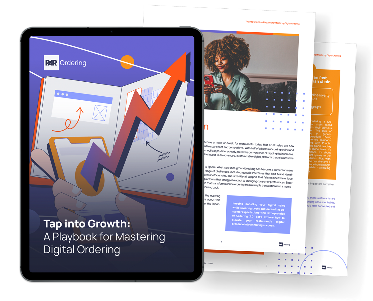 Tap into Growth: A Playbook for Mastering Digital Ordering