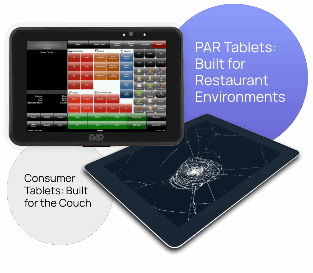 PAR Tablet (Gen 3) vs Consumer Tablets
